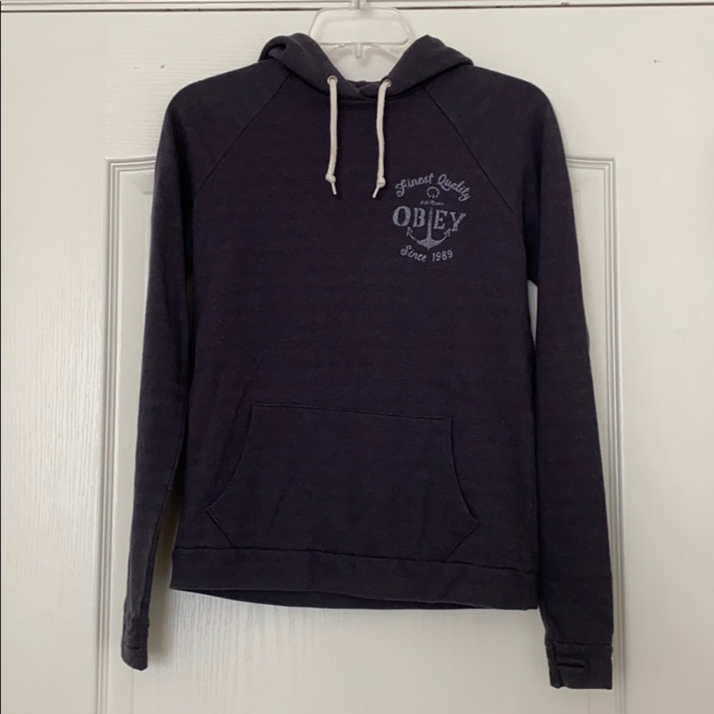 Grey Obey hoodie